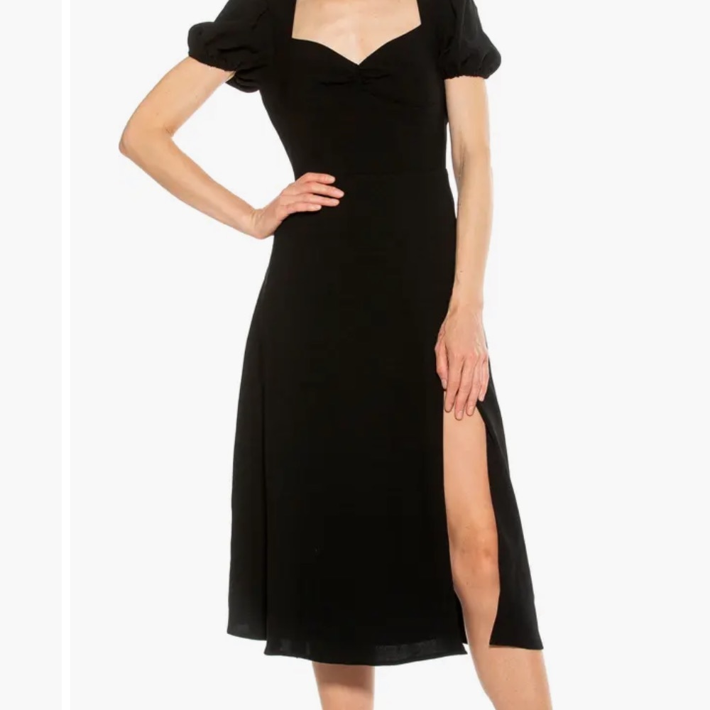 Alexia Admor Gracie Sweetheart Slit Dress